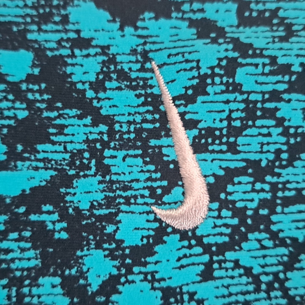 Nike Epic Lux Tight Python Black and Blue Leggings - Picture 2 of 13